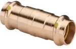 Schiebemuffe Mit Sc Profipress G 2615.5 F&uuml;r Gas In 15mm Rotguss, 394165 - Viega