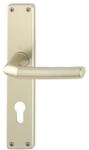 Hoppe - Langschildgarnitur Birmingham 1117/202sp Aluminium F2 Pz 72 Mm Din Links /