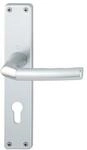 Hoppe - Langschildgarnitur Birmingham 1117/202sp Aluminium F1 Pz 72 Mm Din Links /