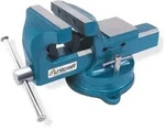 Unicraft Schraubstock Backenbreite 150 Mm, Teller, Ambossfl&auml;che,...