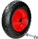Ecd Germany Schubkarrenrad Luftbereift Mit Achse, 4.80/4.00-8, Durchmesser 390 Mm, 95