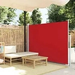 Seitenmarkise 160x300 Cm Rot Vidaxl