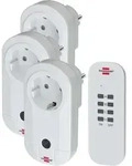 Brennenstuhl - Rc Ce1 3001 1507040 Funk Steckdosen-set 4teilig Innenbereich 1000 W