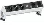 Bachmann Desk2 3xcee7/3 2xcm Strom 0,2m Gst18 Inox Lackiert 902.401