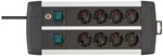 Premium-alu-line, Steckdosenleiste 8-fach - Steckerleiste Aus Hochwertigem Aluminium