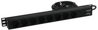 Eurolite 30240215 Stromverteilereinheit 8 Ausg&auml;nge Ac Schwarz 1u