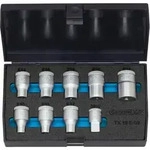 Gedore - Steckschl&uuml;ssel-satz 1/2' 9-tlg Au&szlig;en-torx E10-e24, Tx 19 E-09, 6265970