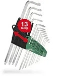 Stiftschl&uuml;ssel Set Mit Prostar Halter (39104) 13tlg. Torx Winkelschl&uuml;ssel Satz