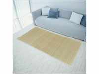 Teppich,Fußmatte Bambus Natur Rechteckig 150x200 cm vidaXL
