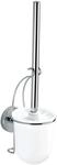 Vacuum-loc&reg; Wand Wc-garnitur Milazzo, Befestigen Ohne Bohren, Silber Gl&auml;nzend,