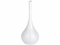 Wenko - WC-Garnitur Flakon Weiß Keramik, Keramik, Weiß, Keramik weiß, Kunststoff