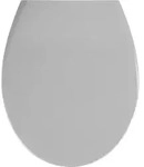 Premium Wc-sitz Samos Concrete Grey, Aus Antibakteriellem Duroplast, Mit