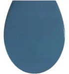 Wenko Premium Wc-sitz Samos Slate Blue, Aus Antibakteriellem Duroplast, Mit