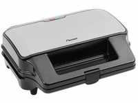 Waffel-Toaster-Grill 3in1 900w schwarz / Edelstahl - asg90xxl Bestron