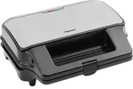 Waffel-toaster-grill 3in1 900w Schwarz / Edelstahl Bestron Asg90xxl