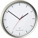 Tfa Dostmann 60.3521.02 Funk Wanduhr 30.5 Cm X 4.8 Cm Edelstahl (geb&uuml;rstet)
