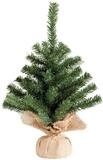 Mini Weihnachtsbaum Im Jute Sack 45 Cm Christbaum K&uuml;nstlicher Dekobaum