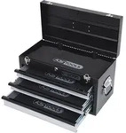 Werkzeugtruhe Mit 3 Schubladen-schwarz, L508xh255xb303mm
