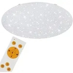 Briloner - Led Deckenleuchte Cct Dimmbar Sternenhimmel Fernbedienung &Oslash;75,5cm 80w