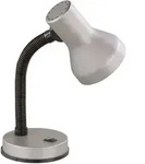 Schreibtischleuchte Pronto Flexibel H&ouml;he Max. 30cm, Silber-schwarz