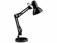 Lampe Henry Tischleuchte schwarz 1x A60, E27, 28W, geeignet für Normallampen (nicht