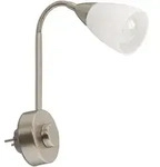 Steckerleuchte, 23,5 Cm, Max. 25 W, Matt-nickel Briloner Leuchten