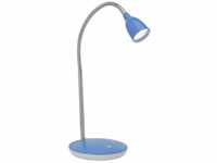 BRILLIANT Lampe Anthony LED Tischleuchte eisen/blau 1x 2.4W LED integriert, (200lm,