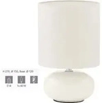 Tischleuchte Trondio Wei&szlig; 27 X 15 Cm E14 Lampen - Eglo