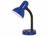 Iperbriko - Schreibtischlampe Basic Blau mit flexiblem Arm Eglo