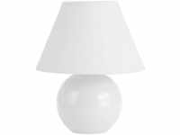 BRILLIANT Lampe Primo Tischleuchte weiß 1x D45, E14, 40W, geeignet für