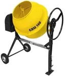 G&uuml;de - Betonmischer Gbm 160 800 Watt Mit 160 L Zementmischer M&ouml;rtelmischer Mischer