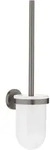 Essentials - Toilettenb&uuml;rstengarnitur, Hard Graphite Geb&uuml;rstet 40374al1 - Grohe