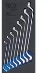 Bgs Technic - Werkstattwageneinlage 1/3: Doppel-ringschl&uuml;ssel-satz Sw 6 X 7 - 20 X