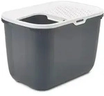 Vadigran - Nobby Katzentoilette Hop In Anthrazit Wei&szlig; 58,5 X 39 X 39,5 Cm