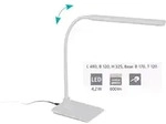 Led-schreibtischleuchte Laora, 3,5 W, 550lm, 4000k 230v, Wei&szlig;, Dimmbar - Eglo