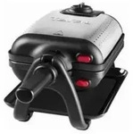 Tefal Wm755d12 Waffeleisen Schwarz Edelstahl 1200w King Size