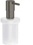 Essentials - Seifenspender, Hard Graphite Geb&uuml;rstet 40394al1 - Grohe