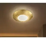 Trio - Design Led Deckenleuchte Chiros Mit Blattgold &Oslash; 32cm