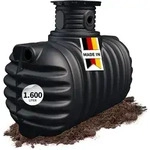 4rain - Compact Erdtank 1600 Liter Inkl. Schachtverl&auml;ngerung