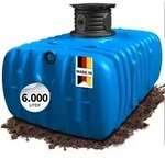 4rain - Flat M Flachtank 6000 Liter Inkl. Schachtverl&auml;ngerung