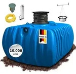 4rain - Flat L Flachtank-paket 10000 Liter Garten-comfort