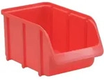 H&uuml;nersdorff 673100 Sichtlagerkasten 3 (b X H X T) 146 X 127 X 242 Mm Rot 1 St.