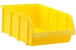 H&uuml;nersdorff 675200 Sichtlagerkasten (b X H X T) 489 X 312 X 184 Mm Gelb 1 St.