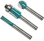 Fr&auml;ser-set 3-tlg. - Makita