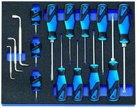 2005 Ct2-2160 Schraubendreher-satz In Check-tool-modul, 15-teilig