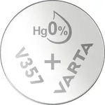 Varta - Knopfzelle Silver Oxide, 357 Sr44, 1.55v, 10 St&uuml;ck
