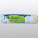 1x20 Secolan M&uuml;lleimerbeutel Mit Zugband 35 L Wei&szlig;