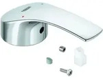 Grohe Hebel Metall Chrom F&uuml;r Eurosmart Einhand-batterien Wandmontage, Wanne, Brause