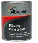 Albrecht - Fl&uuml;ssigkunststoff 2,5 L Silbergrau Ral 7001 Kunststofflack Innen Au&szlig;en