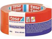 Duct Tape strong 04662-00195-01 Orange (l x b) 25 m x 48 mm 1 St. - Tesa